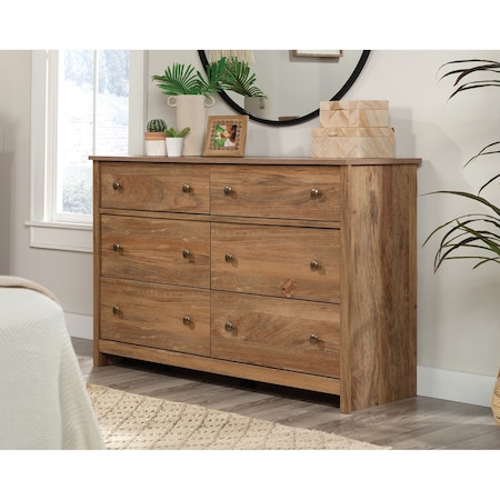 Sauder River Ranch Dresser Sm , Safety tested for stability to help reduce tip-over accidents 430045